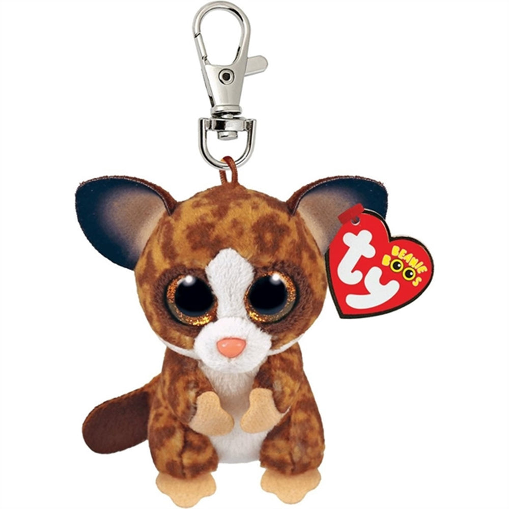 Beanie Boos Binky - Bush Baby Brown Nøglering | Luksusbaby