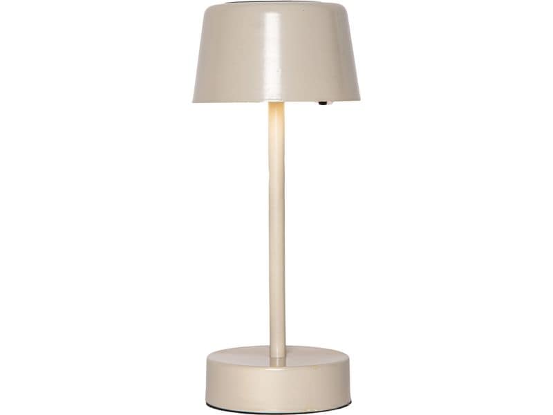 Star Trading Tischleuchte Solei Warmweiss,Beige Solar Leuchte