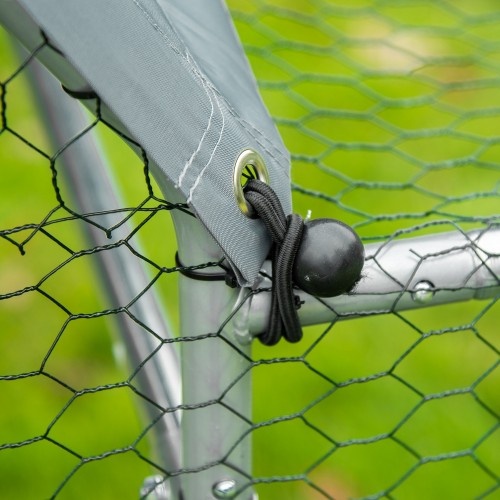Galinheiro grande PawHut para uso externo, ideal para animais de fazenda de pequeno e médio porte.