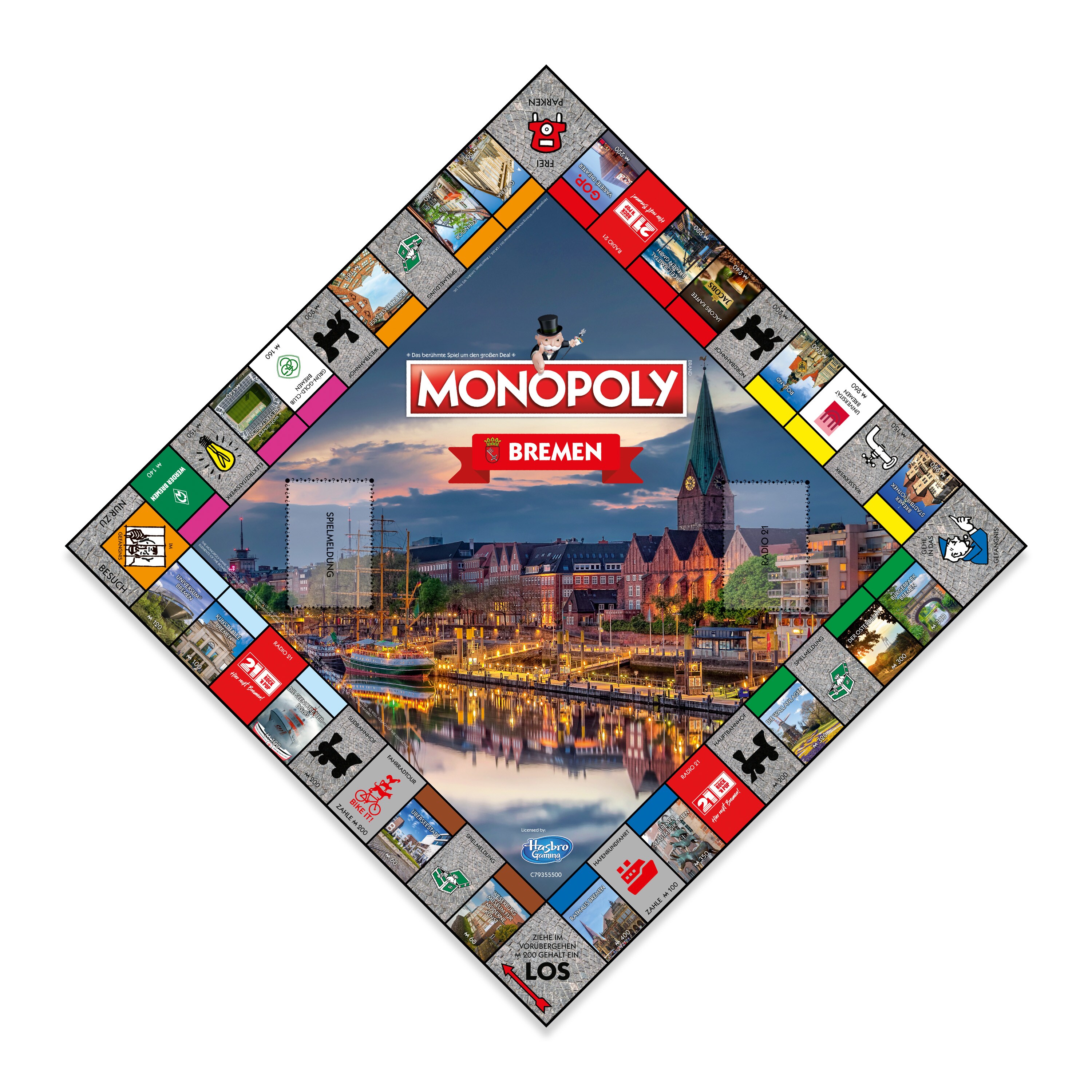 Monopoly - Bremen Brettspiel Gesellschaftsspiel Cityedition