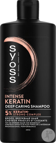 Syoss Shampoing Kératine Flacon 440ml