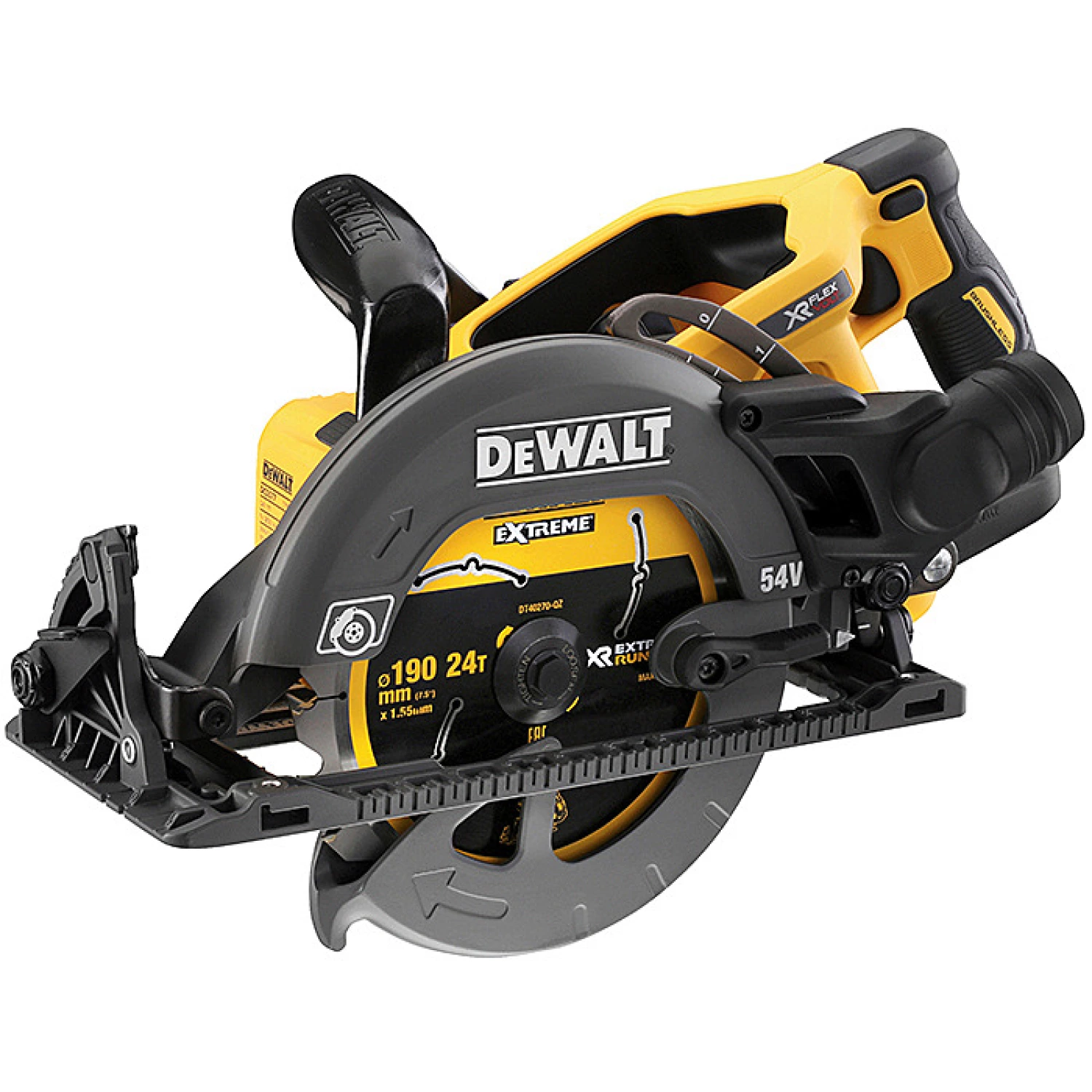 DeWALT DCS577N 54V XR FlexVolt Li-Ion Accu cirkelzaag body - 190mm - koolborstelloos
