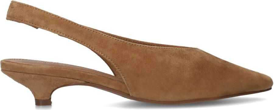 TORAL Slingbacks Dames Lenore Maat: 37 Materiaal: Suède Kleur: Camel
