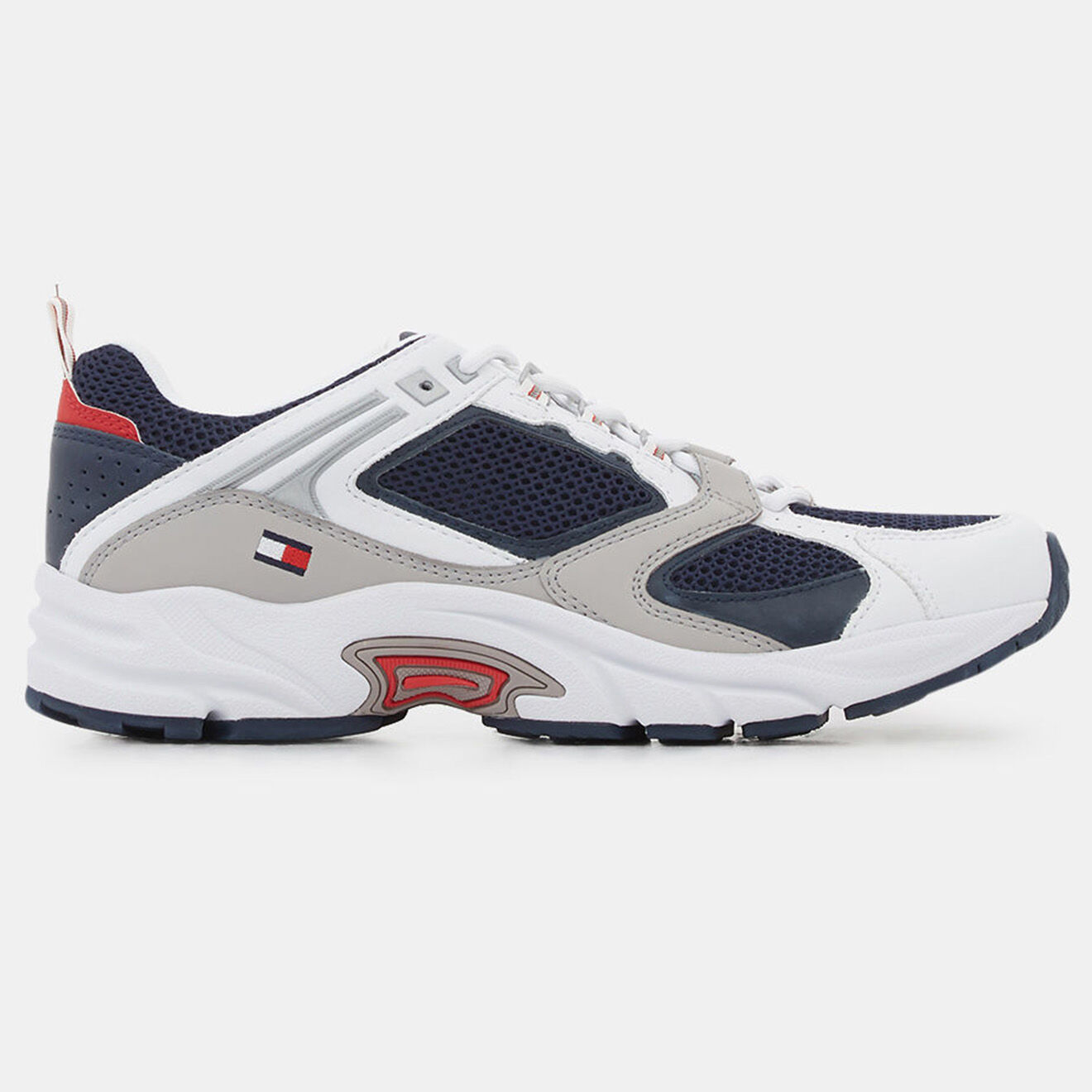 Tommy Hilfiger Baskets en Cuir archive runner bleu marine