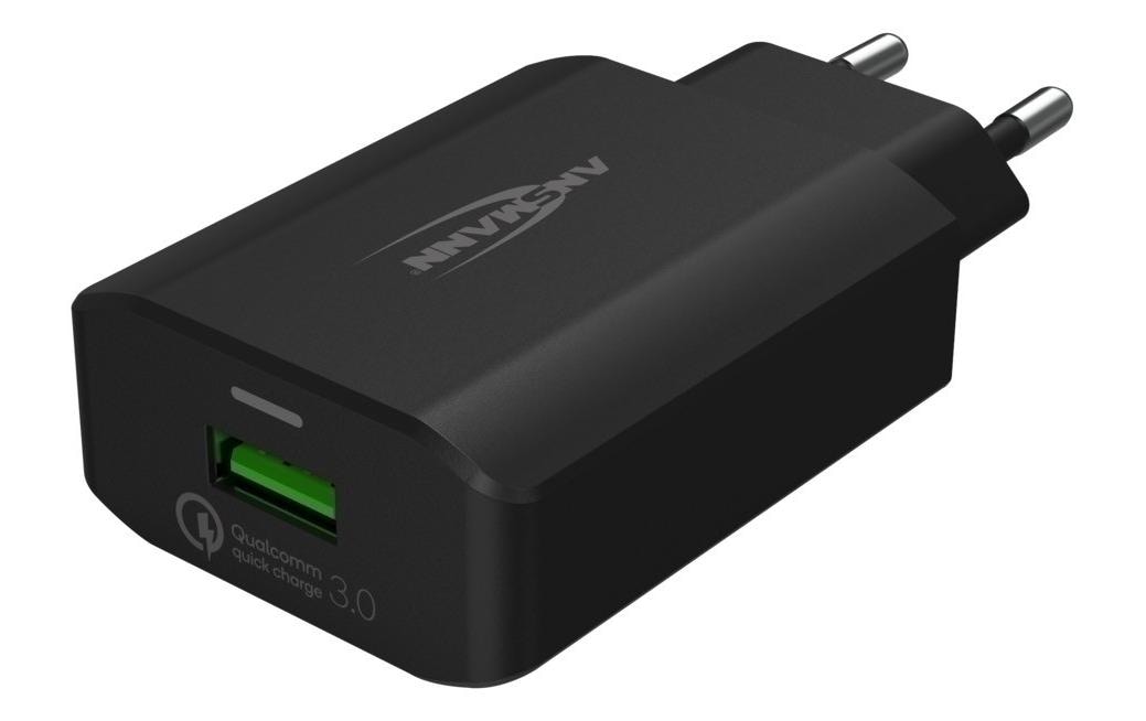 USB-Wandladegerät Home Charger 130Q, 18 W, SchwarzLeistungsstarker Indoor USB-Ladeadapter