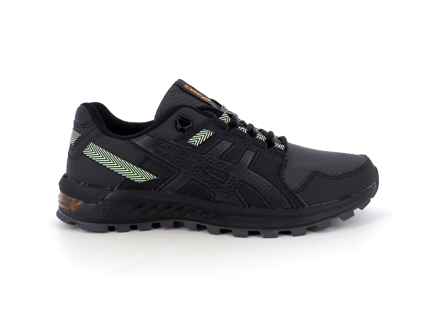 Asics-GEL CITREK Matières combinées Noir Vert