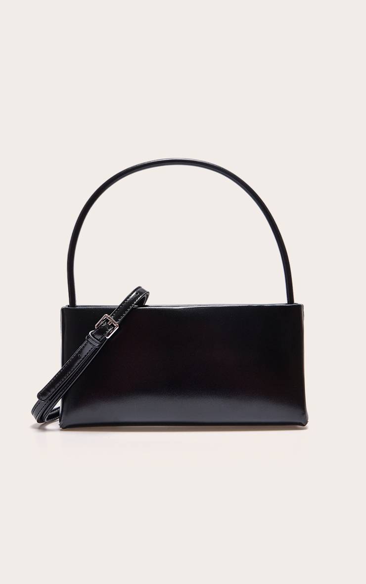 Noir Sac Bandoulière Fin