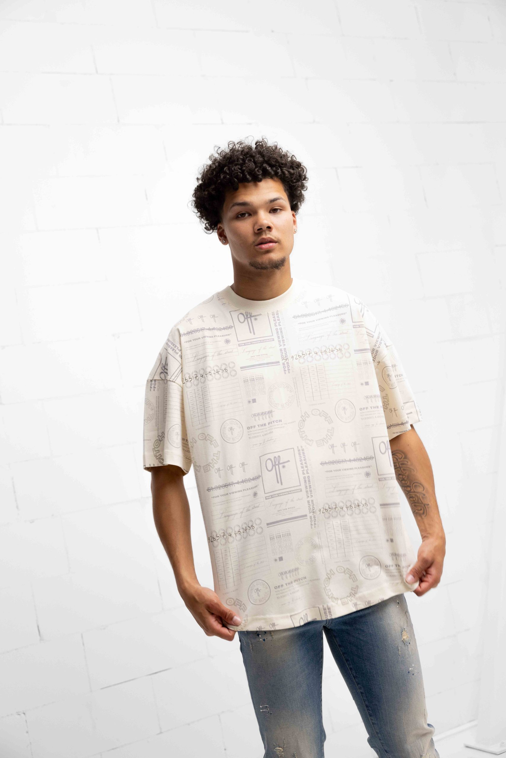 Off The Pitch Chip Oversized T-Shirt