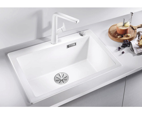 Blanco PLEON 6 spoelbak, 615 x 510 mm, zwart, 525954