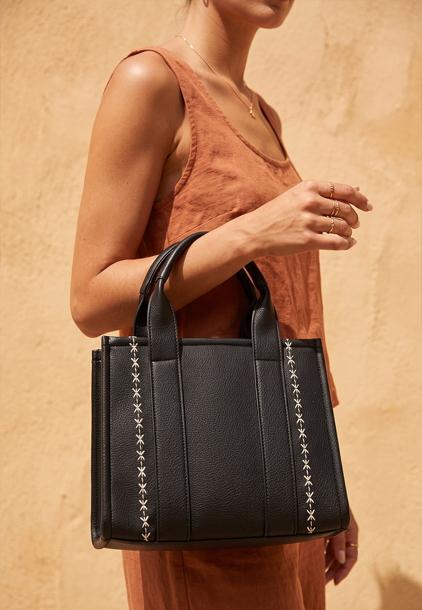 Sac à main noire Merlania