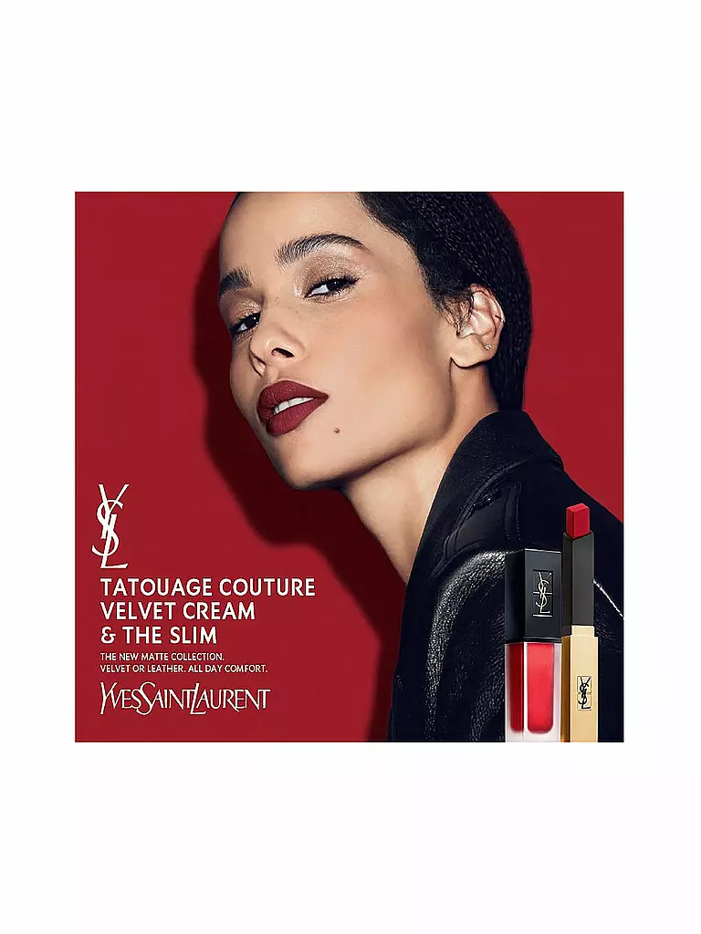 YVES SAINT LAURENT Lippenstift - Rouge Pur Couture The Slim ( 26 Rouge Mirage ) rot