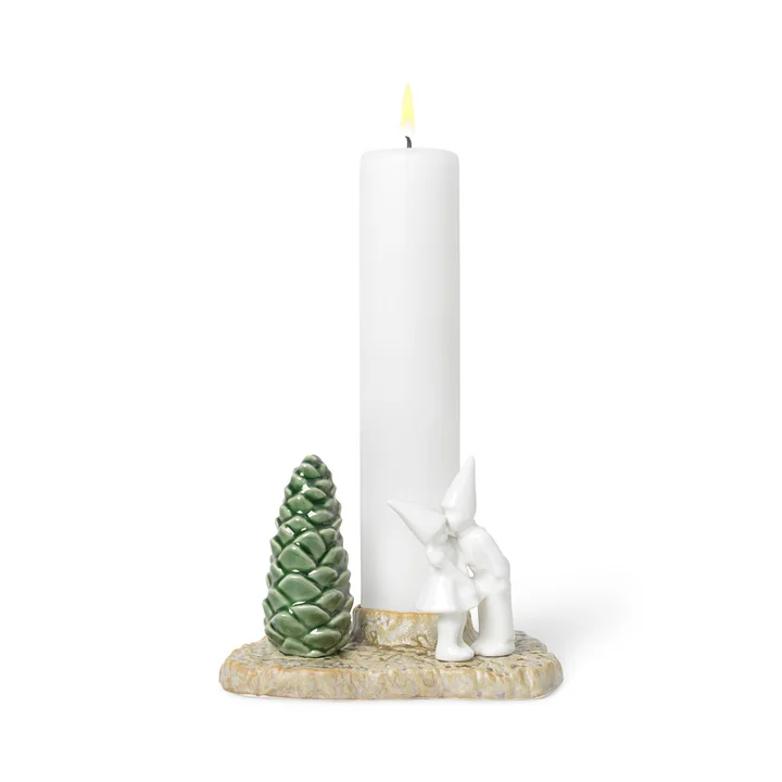Kähler Design - Christmas Tales Kerzenhalter, Kiss
