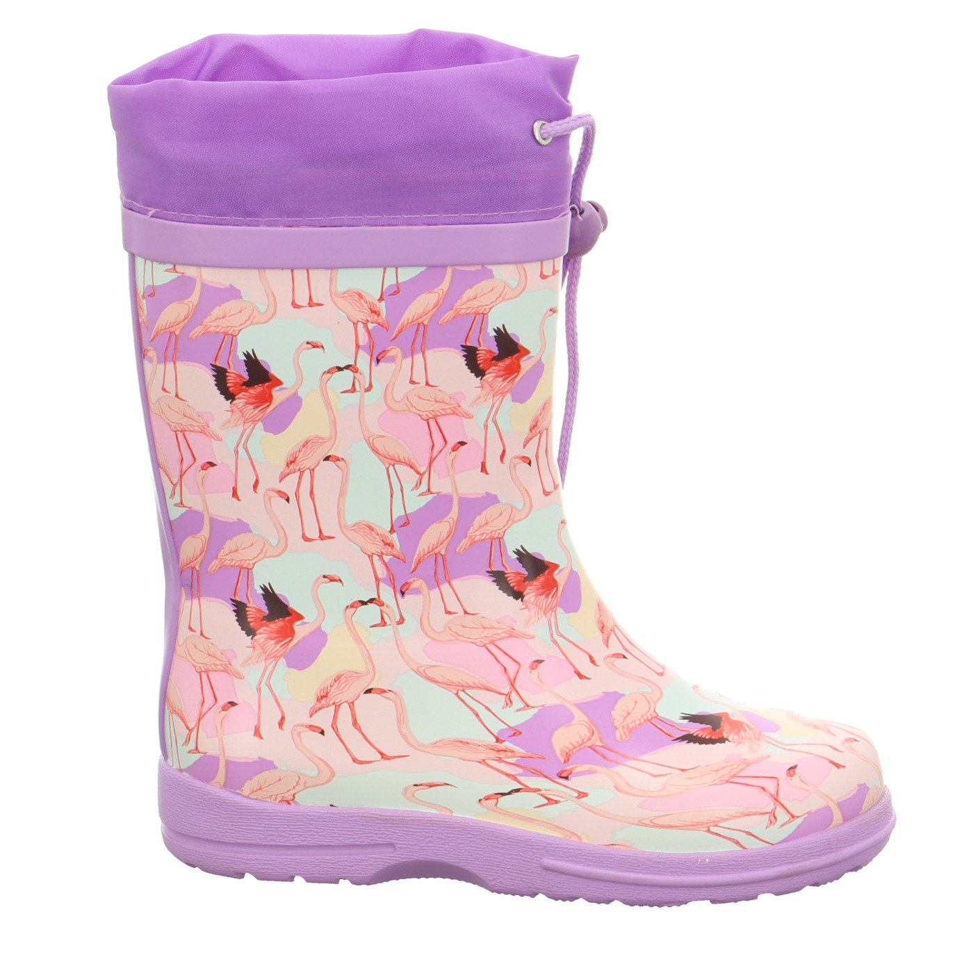 Gummistiefel violet