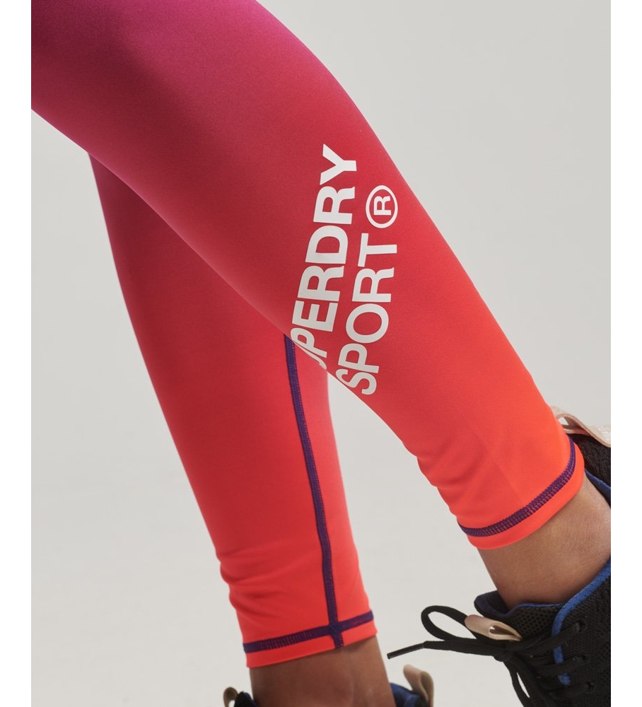 Leggings Superdry Essenciais para Treino lilás