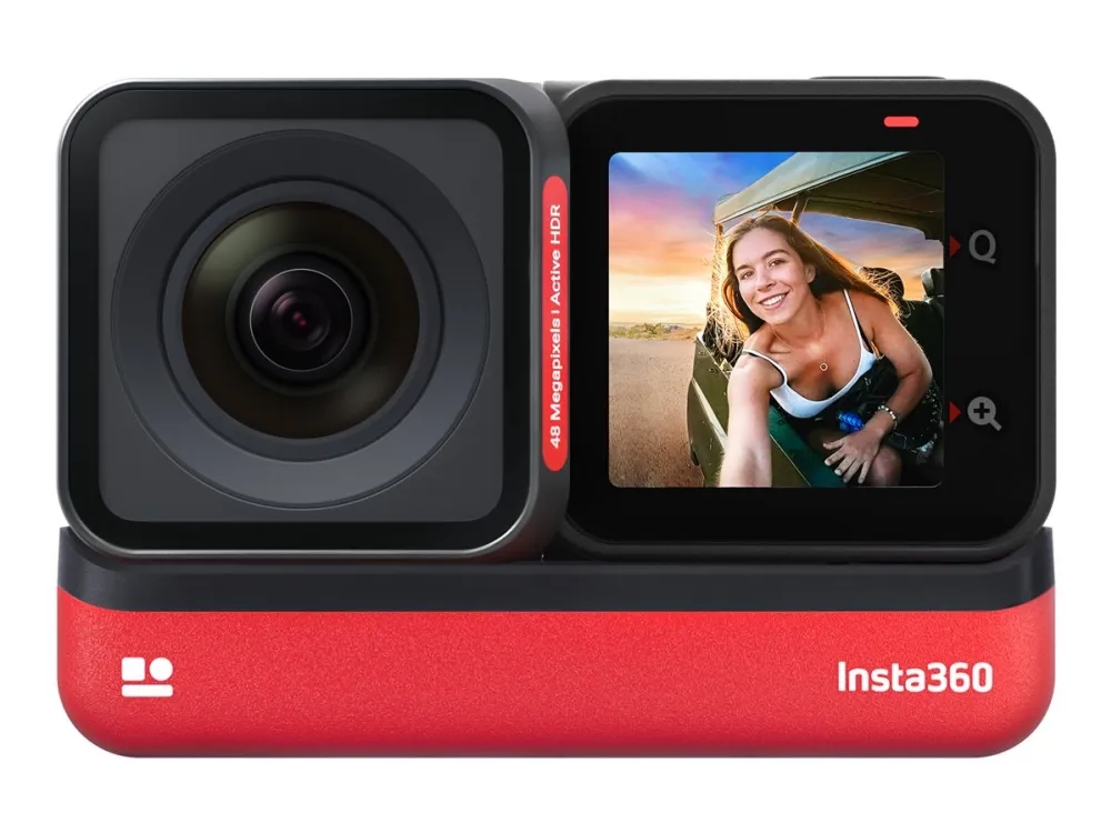 [OUTLET] - Insta360 ONE Rs 4K Edition, 4K Ultra HD, 48 MP, 200 fps, Wi-Fi, Bluetooth, 1445 mAh