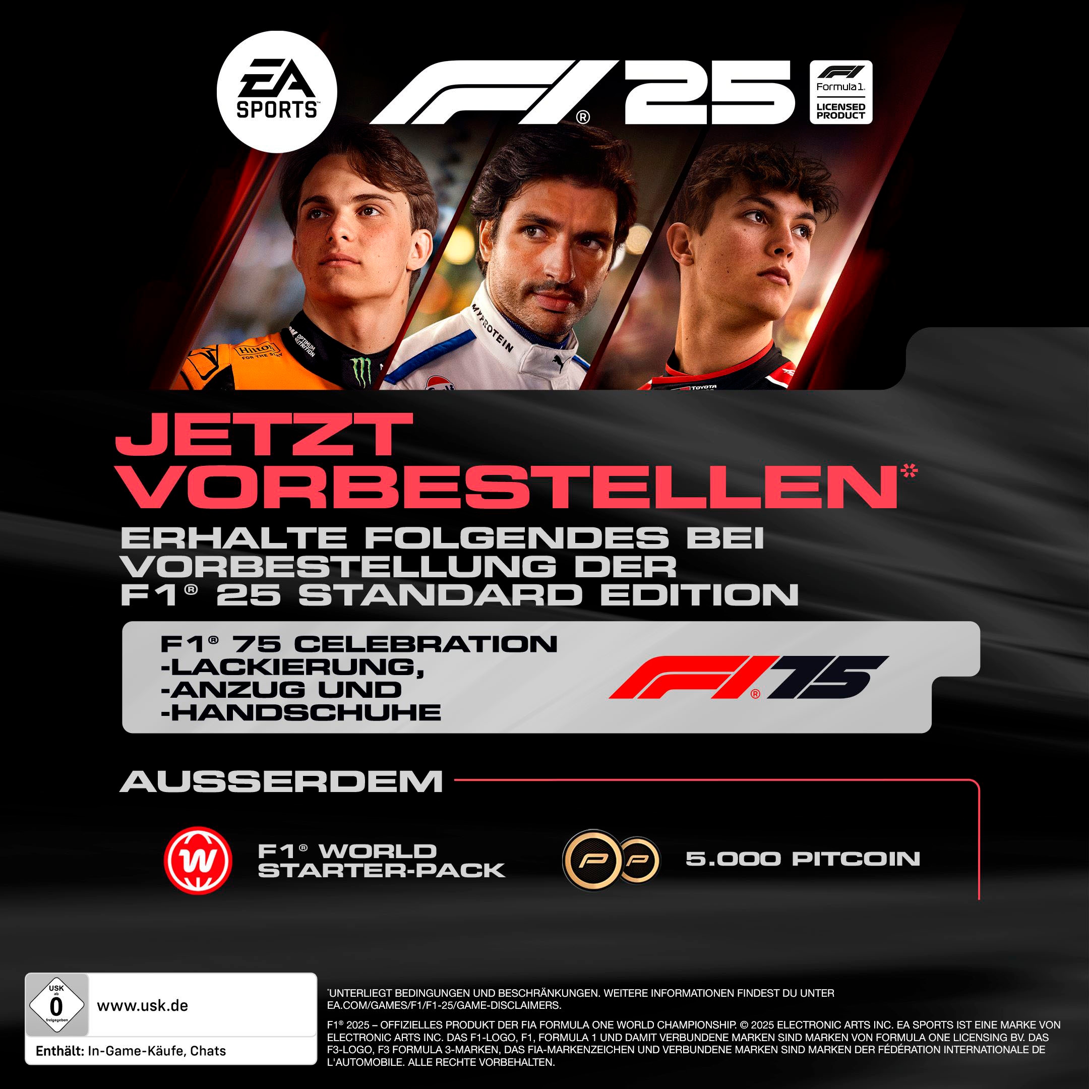 Electronic Arts Spielesoftware »EA Sports F1 25« Xbox Series X