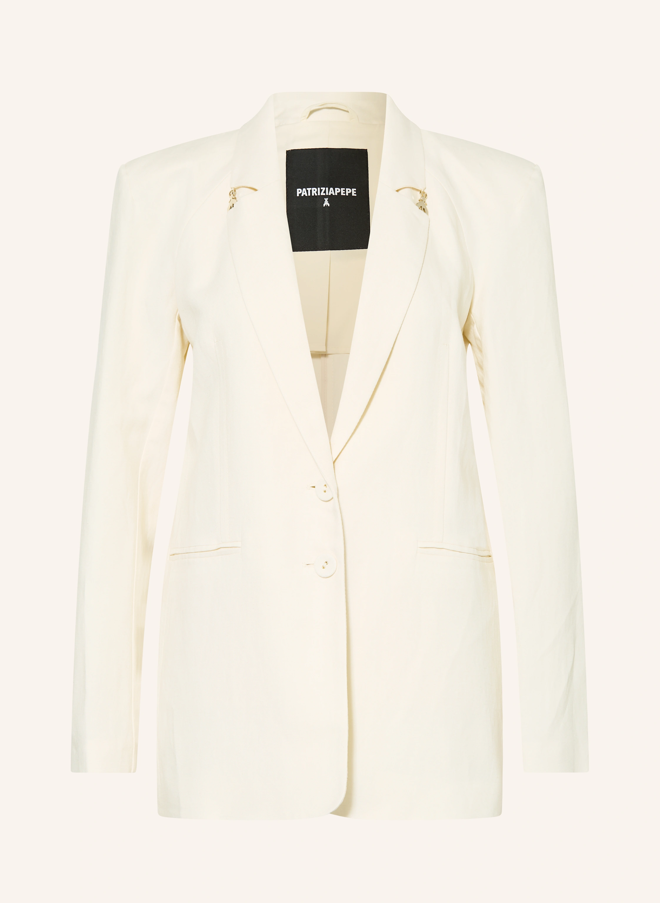 PATRIZIA PEPE Blazer mit Leinen