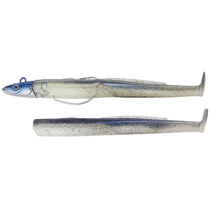 Kit Leurre Souple Arme Fiiish Combo Black Eel 150 + Tete Plombee Shore