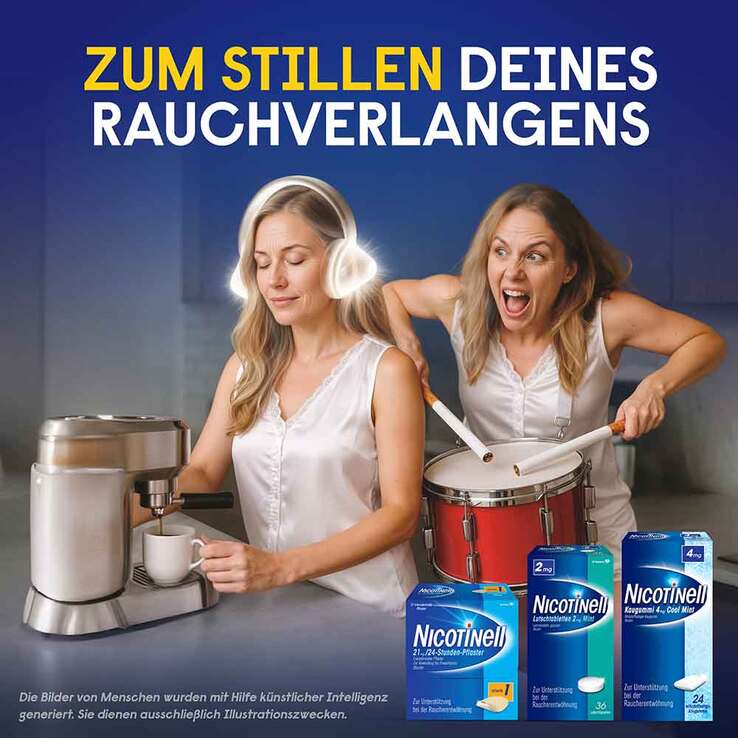 NICOTINELL Kaugummi 4 mg Cool Mint (Minz-Geschmack), 96 St