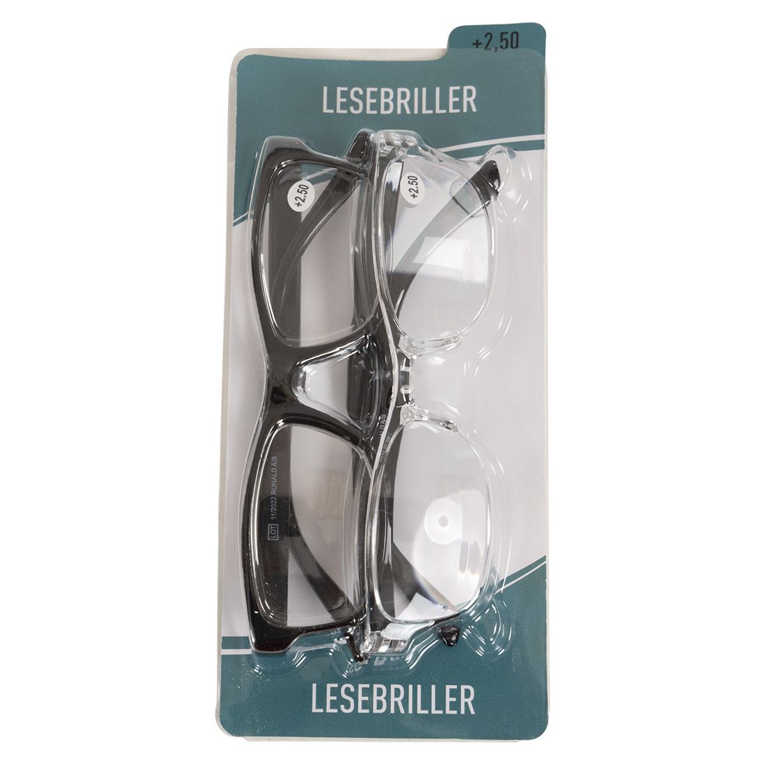Lesebriller 2 pk