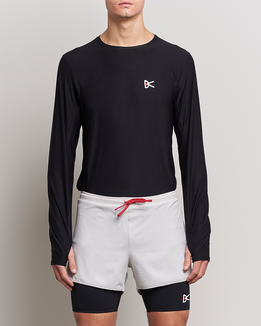 District Vision Aloe-Tech Long Sleeve T-Shirt Black