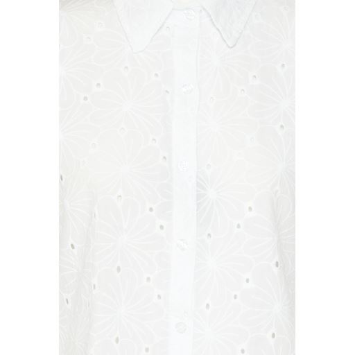 Sorbet Pink Skjorte, Hvid, L