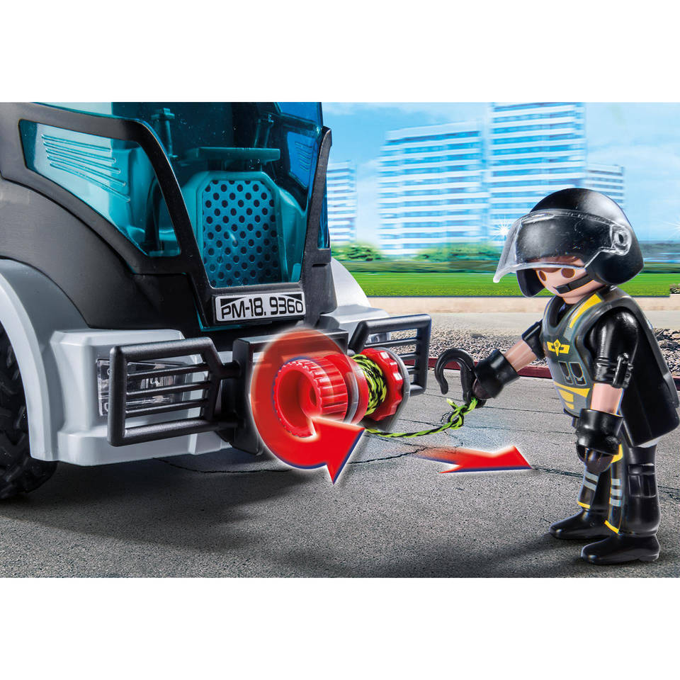 PLAYMOBIL City Action SIE-truck met licht en geluid 9360