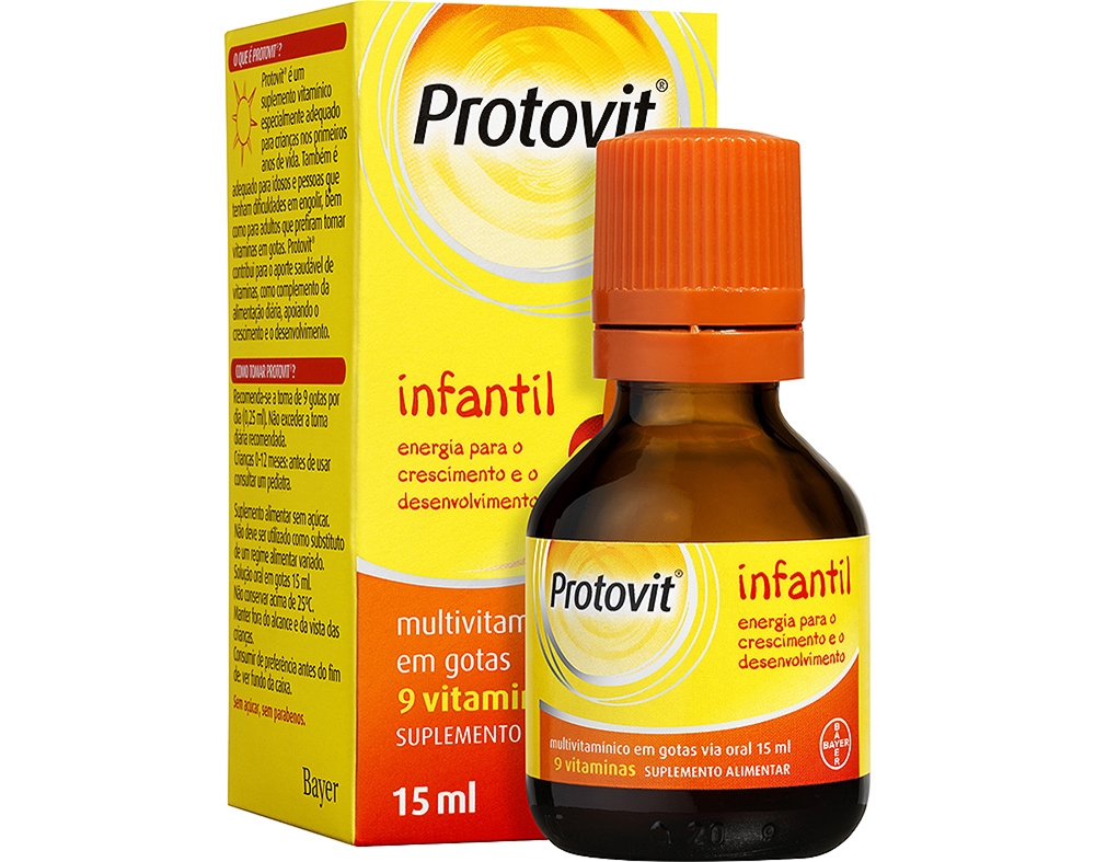 SUPLEMENTO PROTOVIT INFANTIL GOTAS 15ML