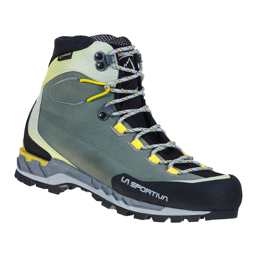 La Sportiva TRANGO TECH LEATHER GTX - Chaussures randonné Femme clay/celery