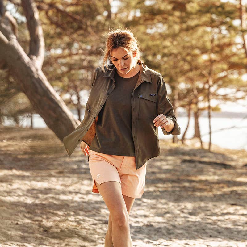 Hike & Dive Shorts Dame Peach Fuzz