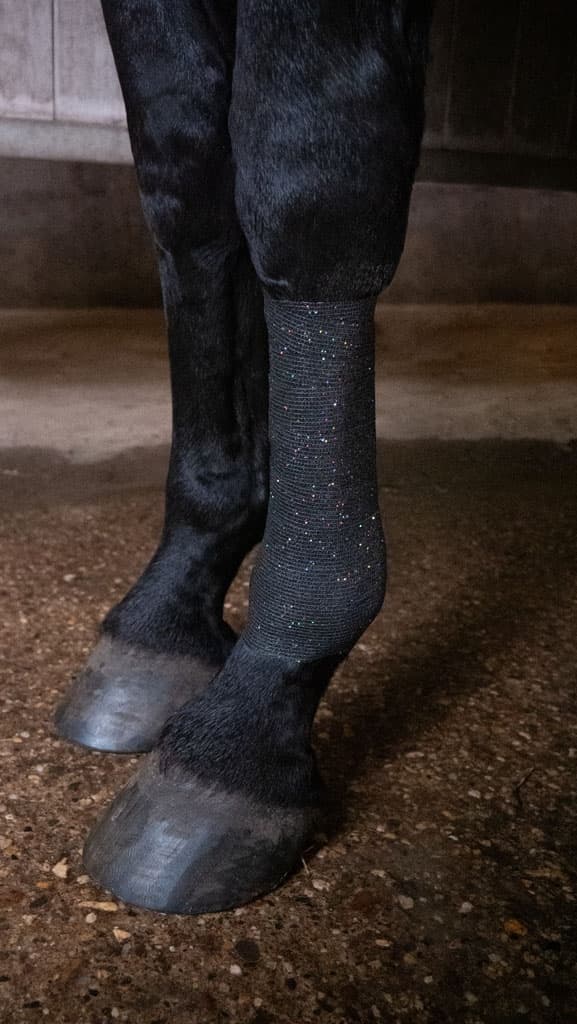 Bandasje Animal Blue Glitter Profi Plus 10 cm