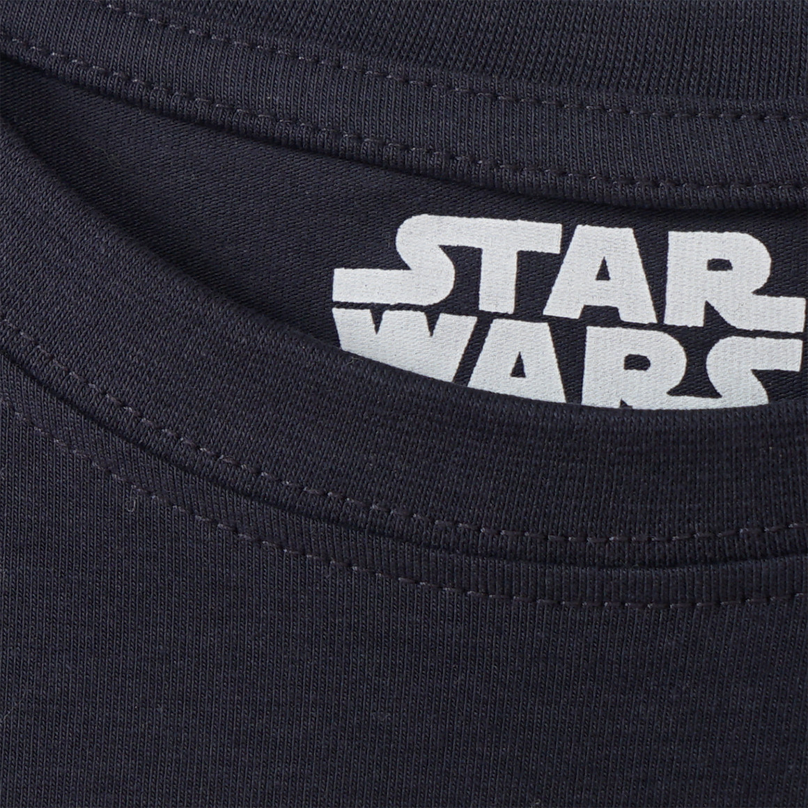 Yigga Star Wars T-Shirt mit großem Print dunkelblau