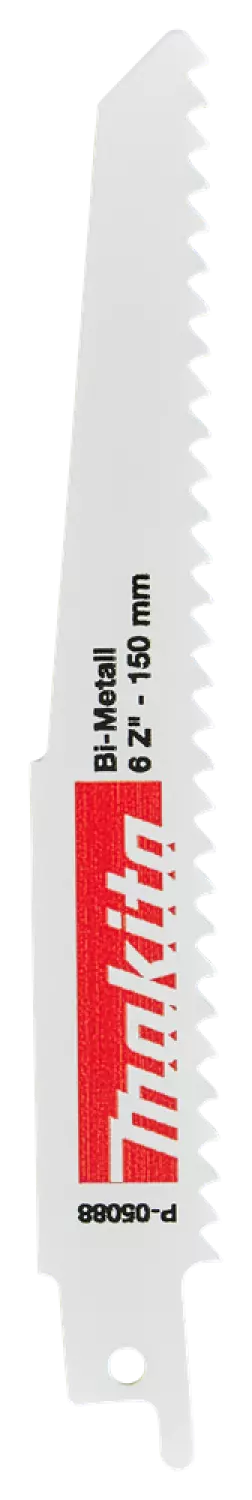 Makita P-05088 Reciprozaagblad - 130 x 4,2mm - Hout/Kunststof (5st)