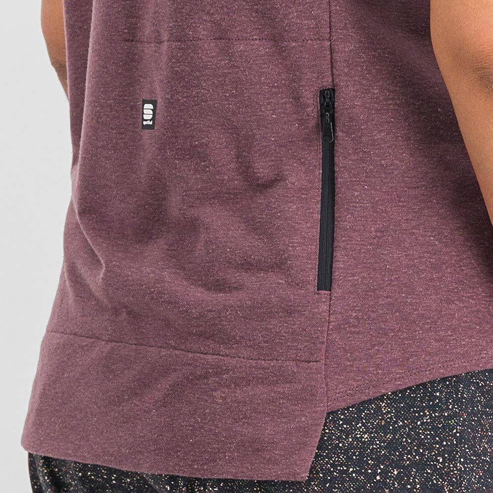 Sportful Giara Fietsshirt Korte Mouwen Paars Dames