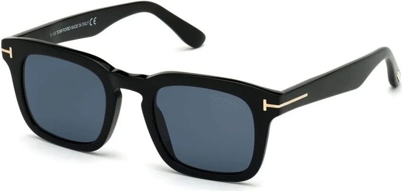 Tom Ford - Zonnebril - Zwart - 48 MM