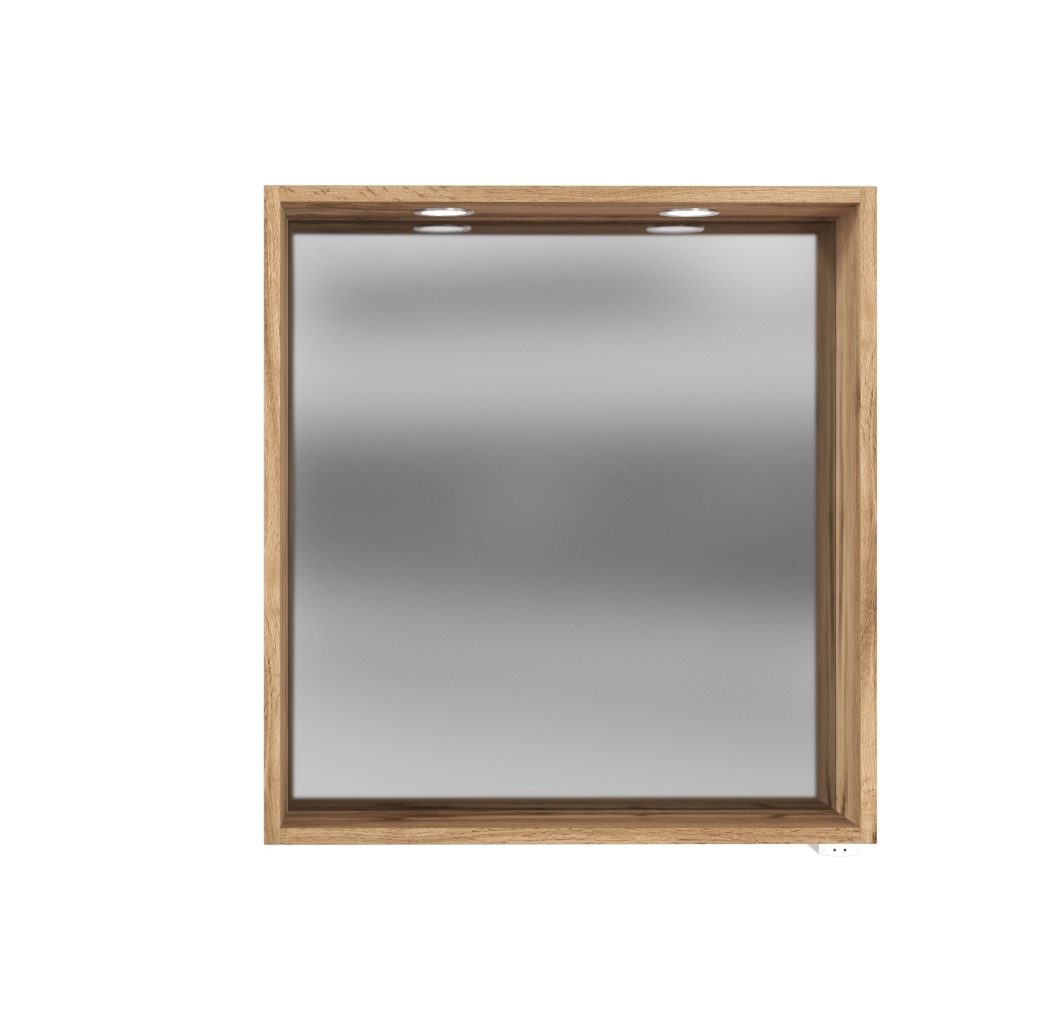 Spiegelpaneel DAVOS - Wotaneiche - 60 cm