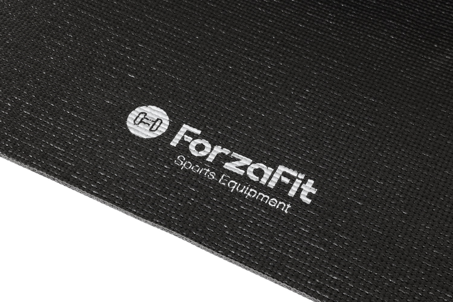 ForzaFit 4 mm antislip yogamat - Black