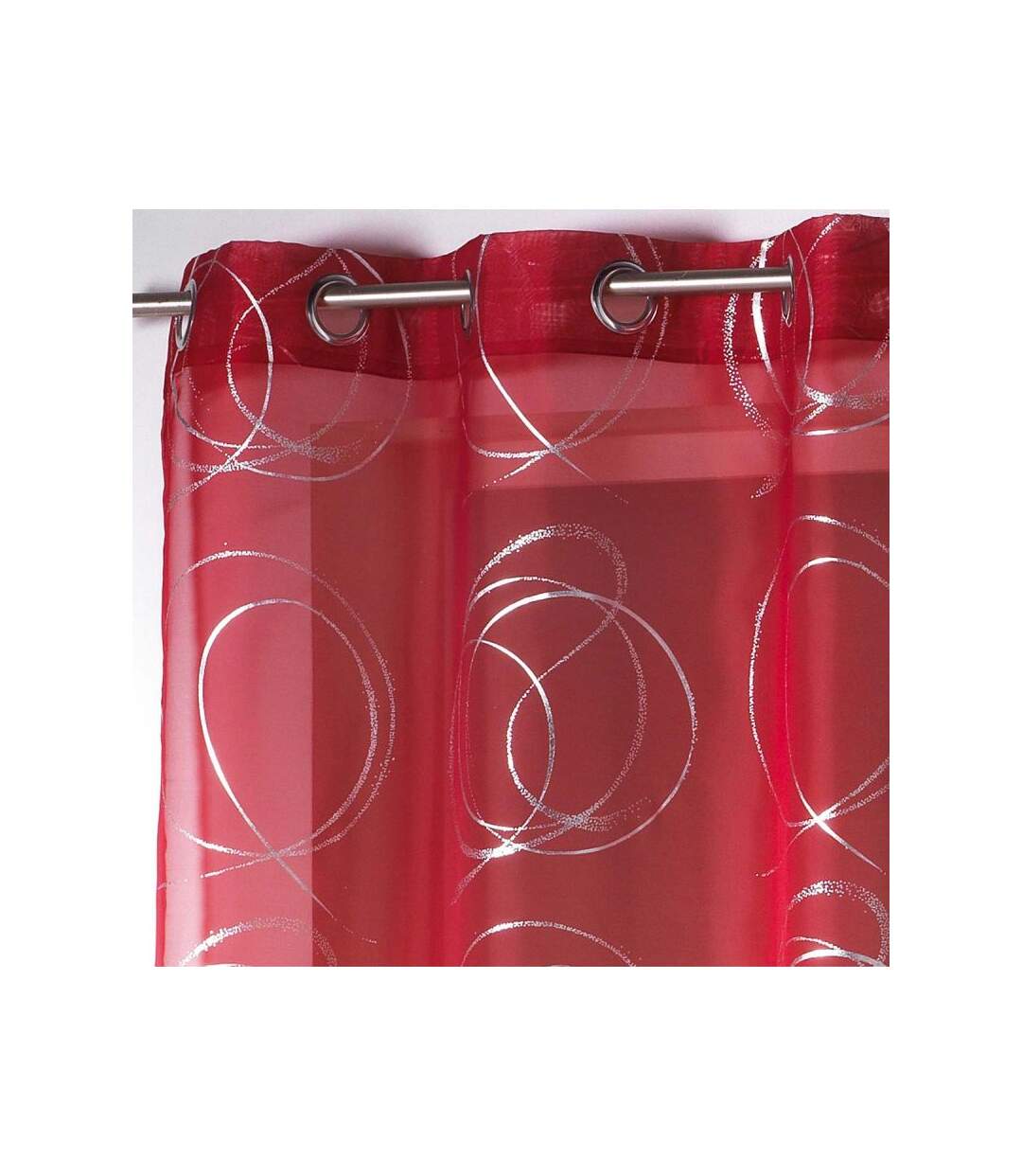 Rideau Voilage Bully 140x240cm Rouge