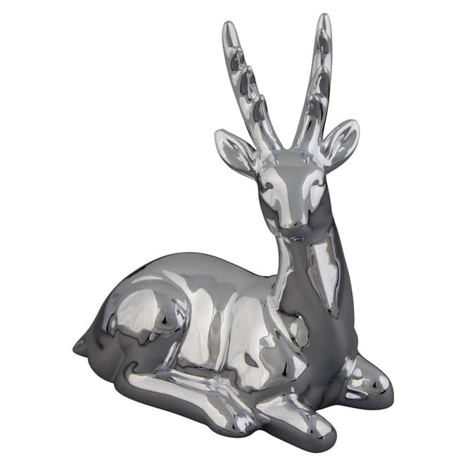 Hirsch - aus Keramik - ca. 11 x 5 x 13,5 cm - 1 Stück