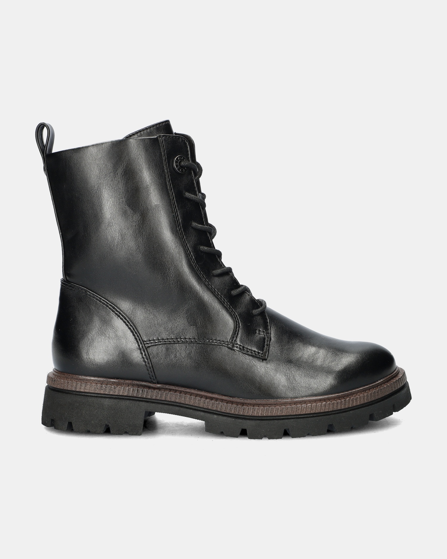 Marco Tozzi Veterboots  - zwart