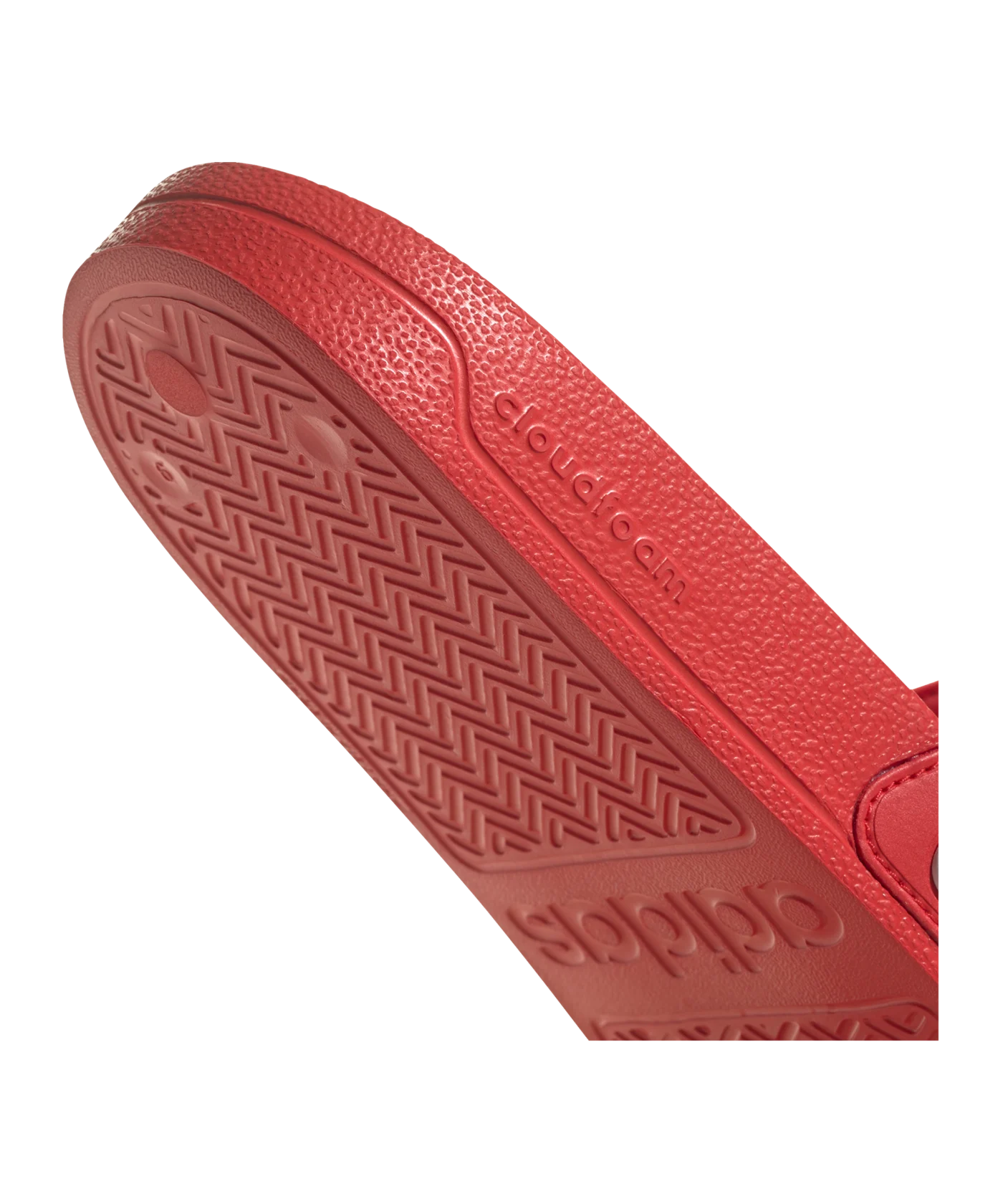 adidas Cloudfoam Adilette Shower Regular Rot Weiss