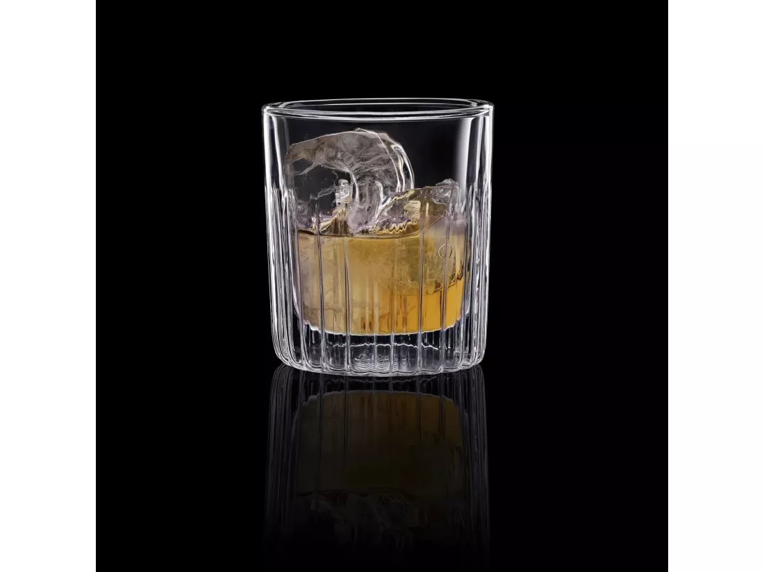 Lot de 2 verres borosilicate double paroi MIXOLOGY 300 ml MasterPRO