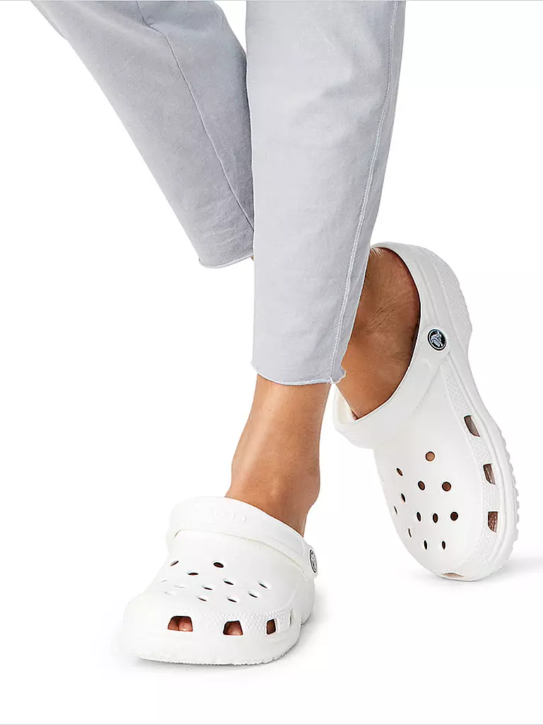 CROCS Badepantoffel CROCS CLASSIC weiss