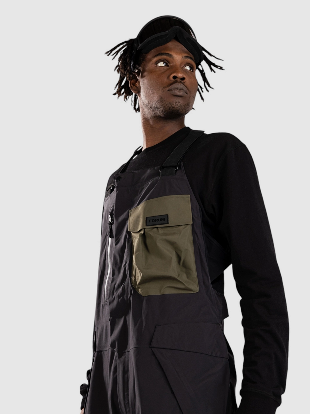Forum 3-Layer Backcountry Bib Pants black
