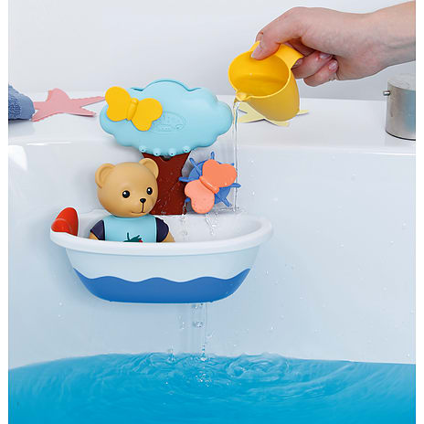Baby Born dukke badekar med bamse