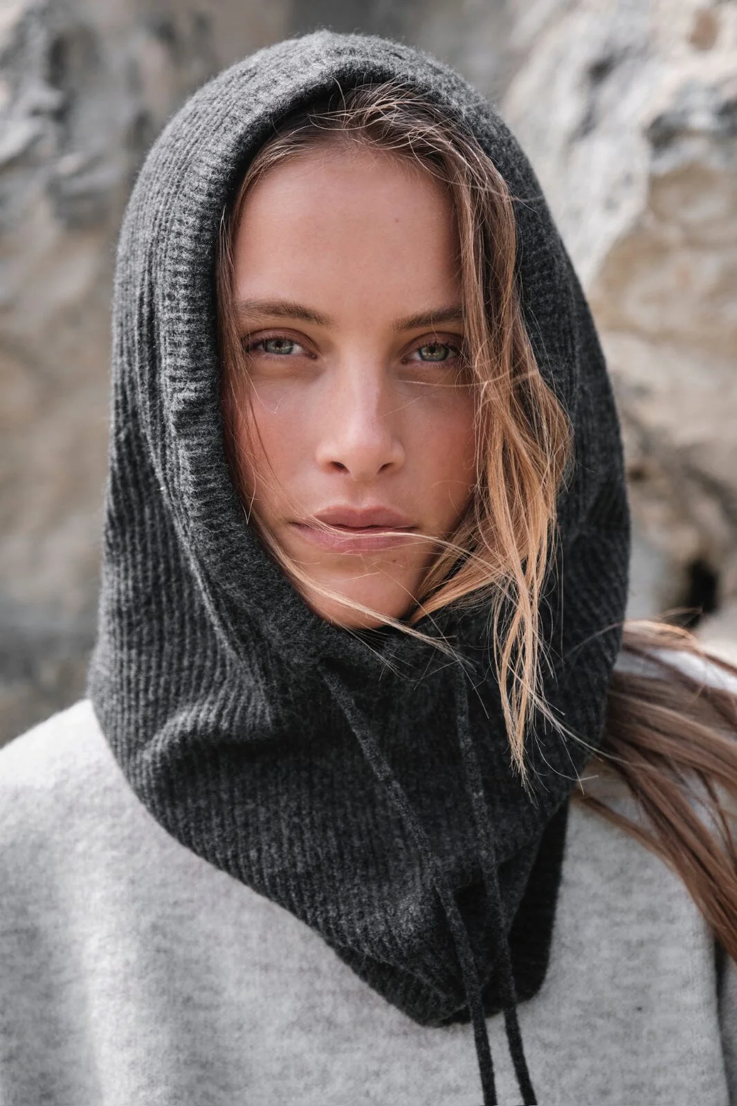 Neo Noir Madita Knit Balaclava antracit