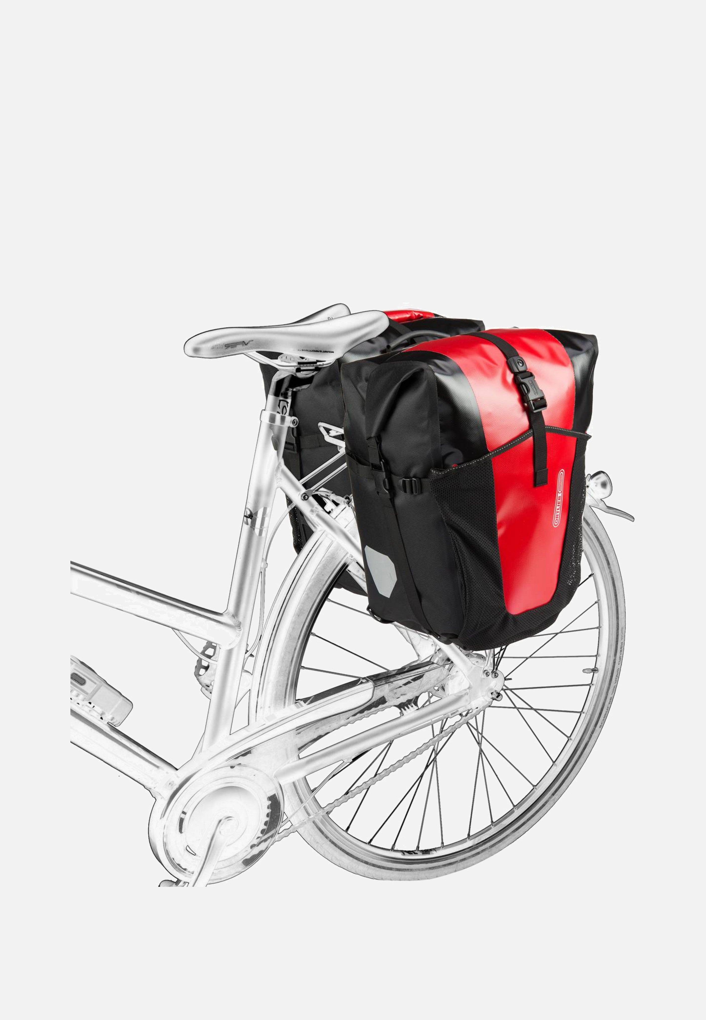 Back-Roller XL Rot Schwarz - Fahrradtasche