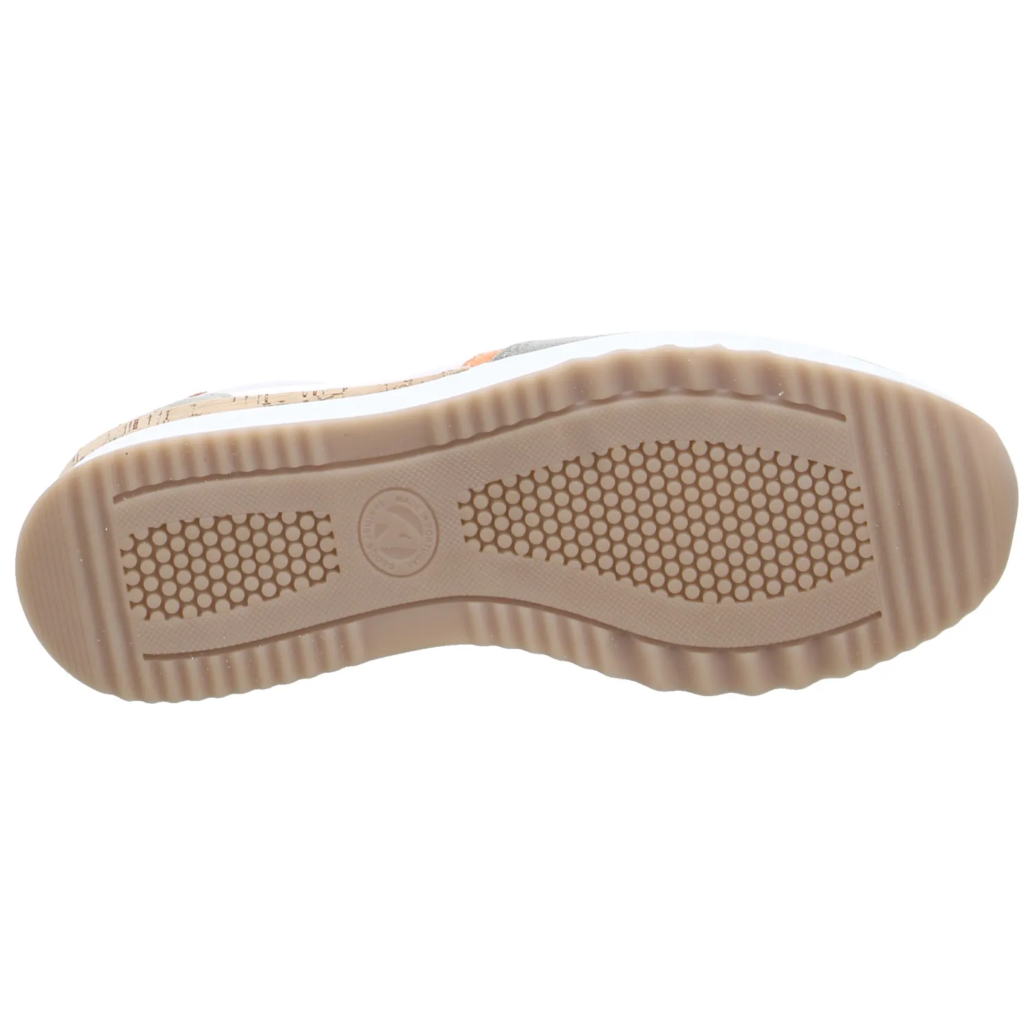 VAN DER LAAN Comfort-Schnürer Khaki Leder  