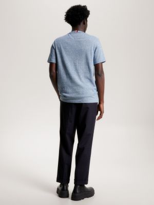 Camiseta TH Monogram Mouliné