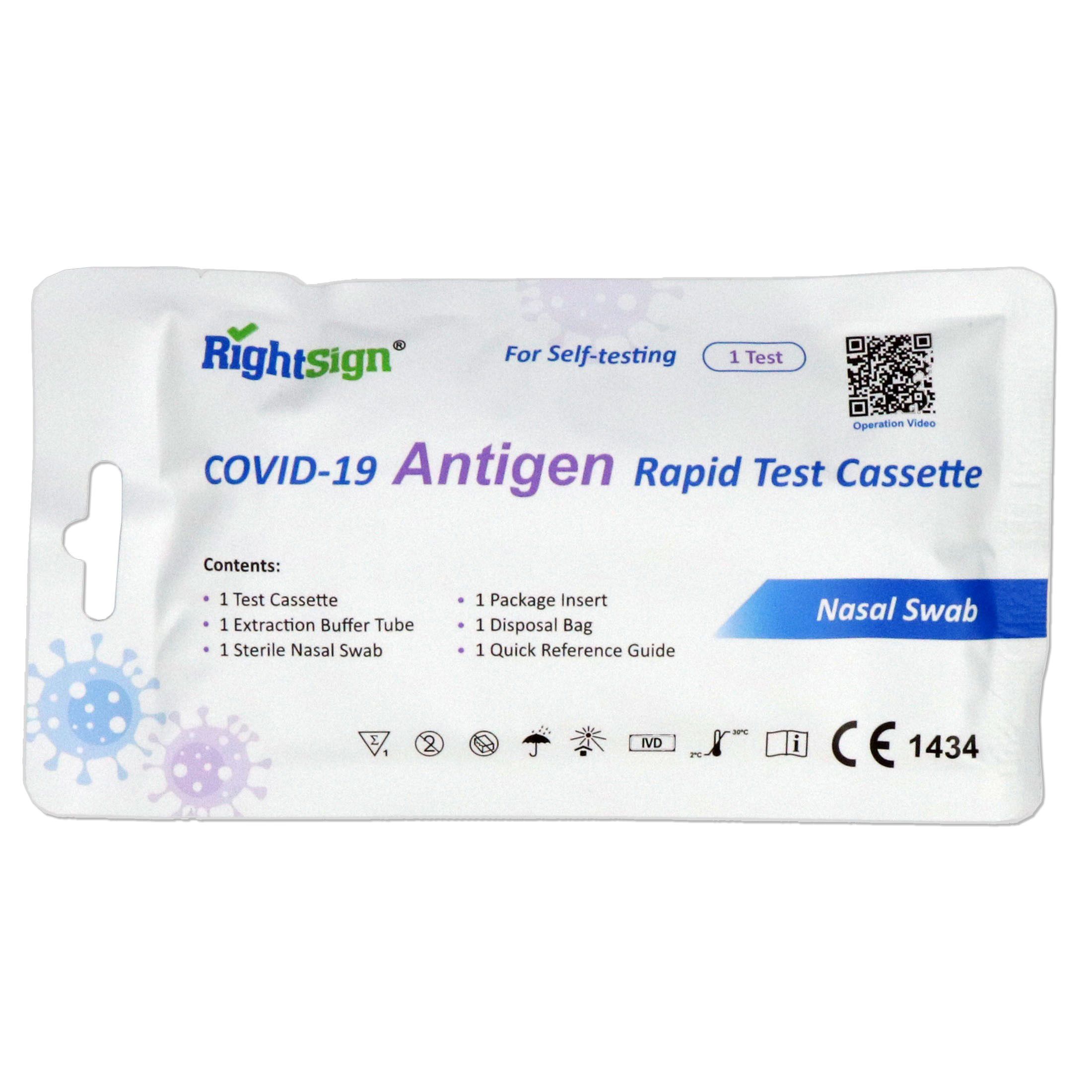 ExactSign RightSign Corona Schnelltest für Laien (20 Stück)